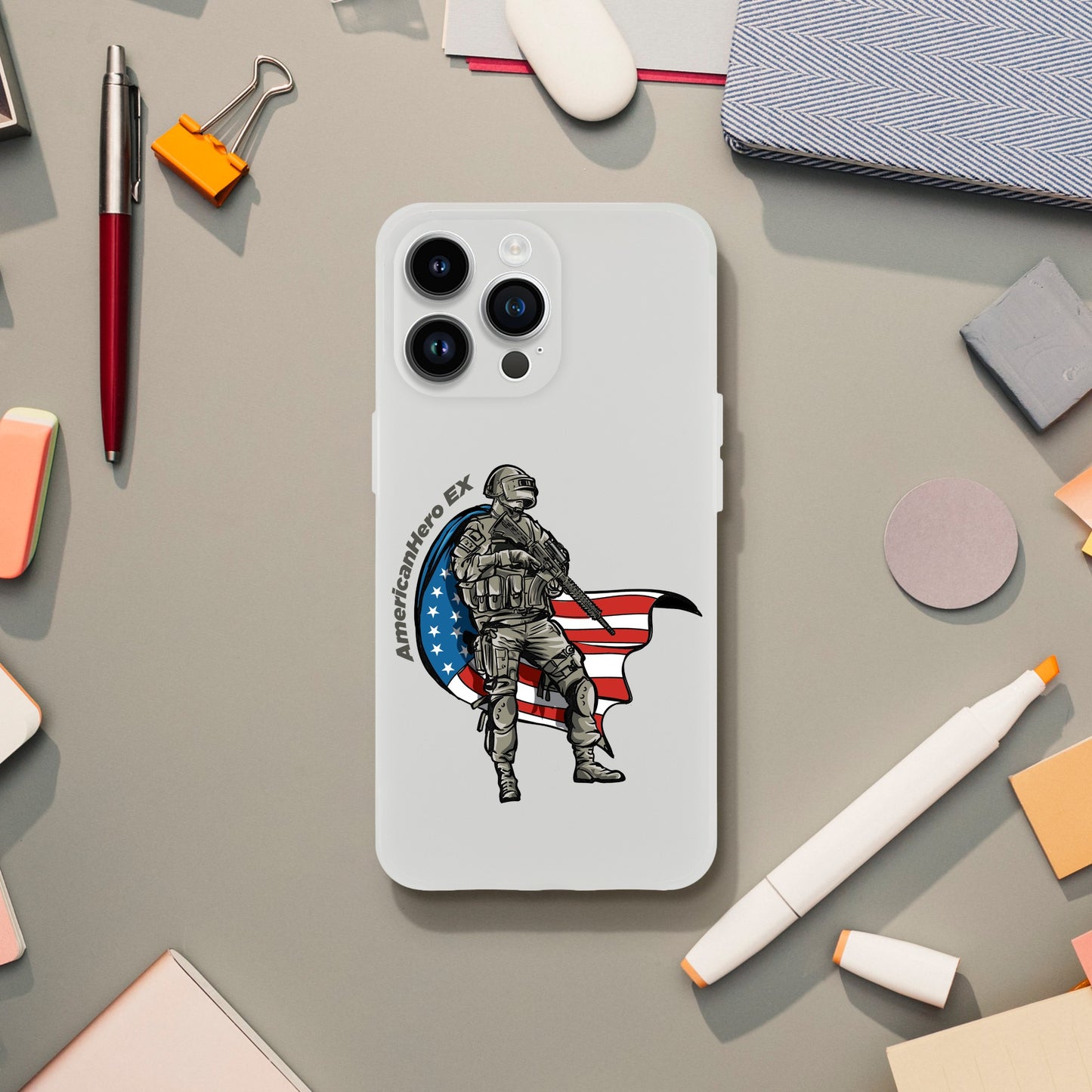 AmericanHero EX Iphone Flexi case